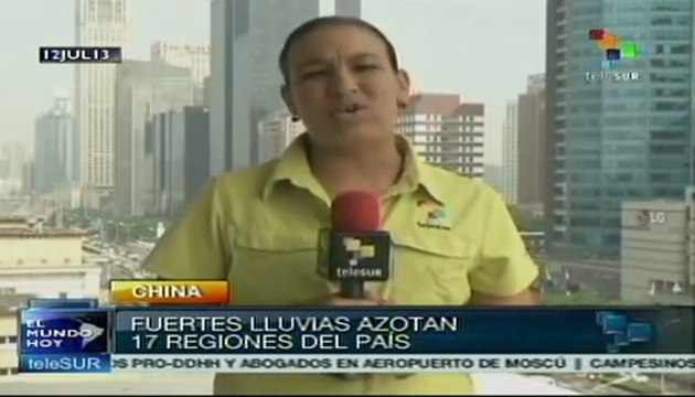 Premier chino amplia monitoreo de regiones afectadas por lluvias