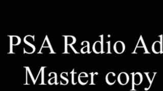 Jamarcus Newton. PSA Radio AD. Mr. HimselCMM 324 Radio Programming & Production