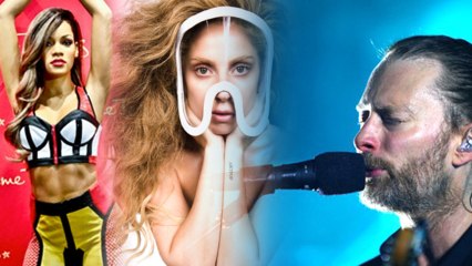 Rihanna In Wax, Gaga's New Album & Thom York Terrorizes Chipotle