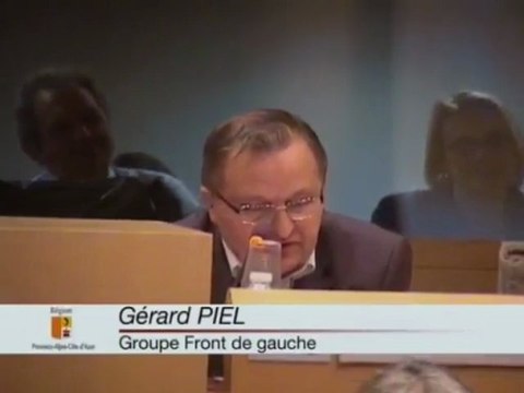 CR PACA du 28 06 2013 Gerard PIEL - Voeu Pour le maintien de l’emploi et des activités industrielles en PACA