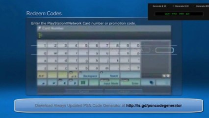 [HOT] PSN Code Generator [2013]Free PSN Codes