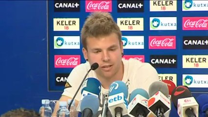 Illarramendi se despide de la Real con lagrimas