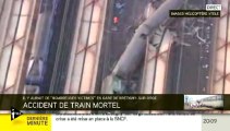 Accident de train à Brétigny-sur-Orge : les images aériennes