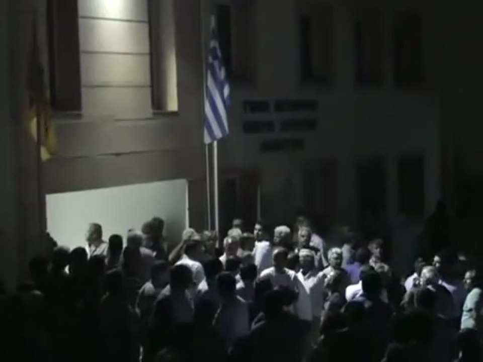 Επίσκεψη Βενιζέλου - Επεισόδια