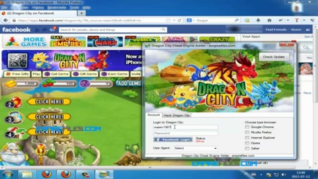 Dragon City Cheat Engine Adder - Dragon City Hack Free Gold, Gems, Food