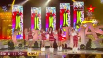 101224.KBS2.Music Bank.4Minute - Jingle Bell Rock.HDTV.1080i