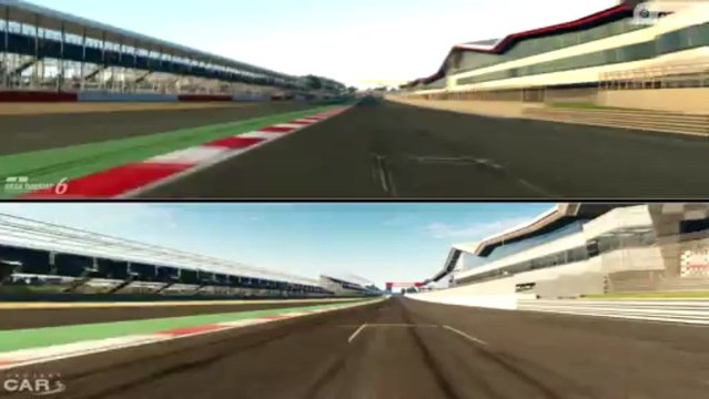Gran Turismo 6 vs Project CARS - Sunset Lap Comparison
