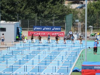 France Espoirs 2013, demi finales et finale 100m haies Sandra