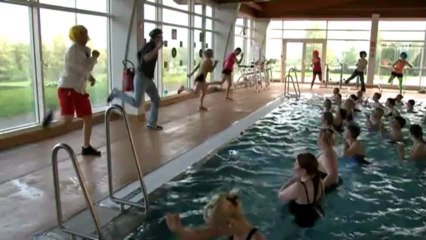 soirée Disc'eau à la piscine du Cateau