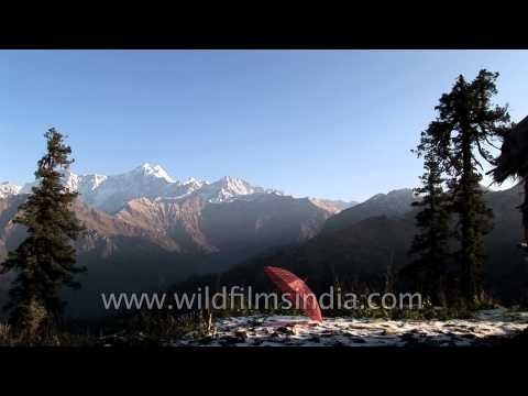 View of Himalaya as seen from Jabbarkhet
