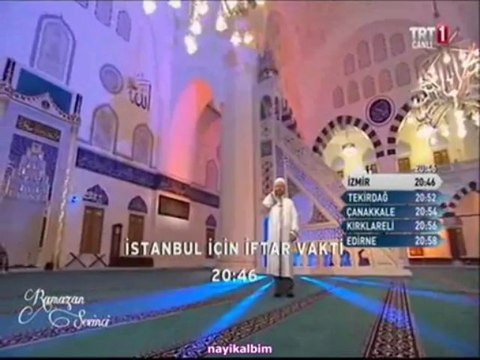 İftar duası EZANI 3 Ramazan 2013