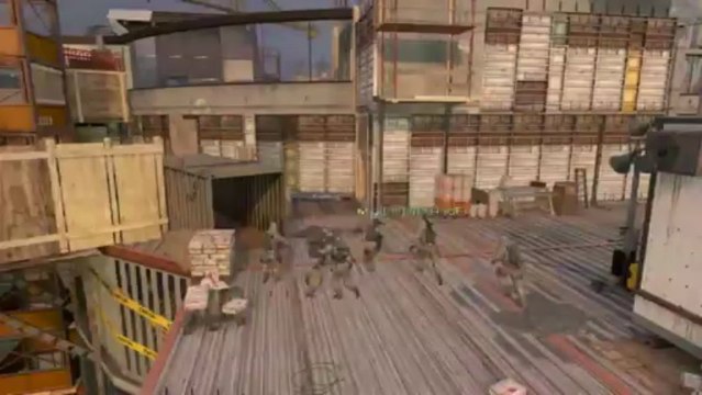 MW3 Overwatch Spawn Throwing Knife Across Map SND Offending