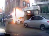 Gas Explosion Caught On Dash Cam - www.copypasteads.com