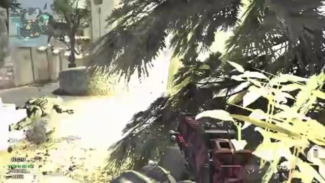 MW3 Piazza Gameplay and Spots - My First Game LIVE (MW3 Map Pack 1)