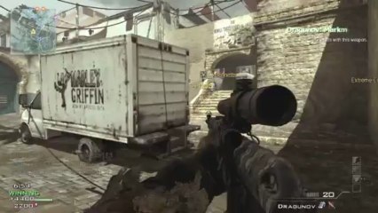 MW3 Team Dragunov Gameplay - Trolling!