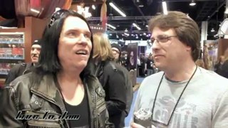 Lizzy Borden - NAMM 2013 - Discussing his favorite rock guitar riffs