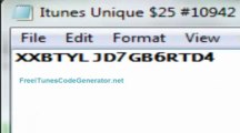iTunes Gift Card Codes Generator % Générateur % Download July - August Update