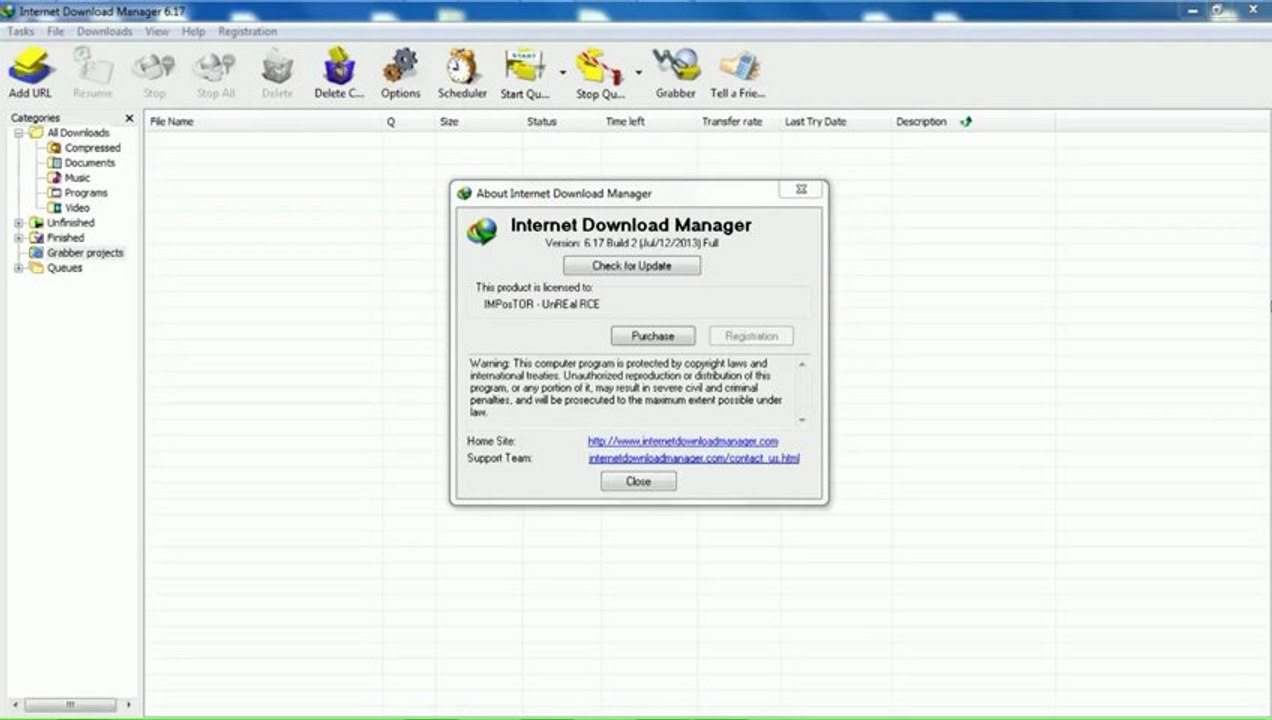 Internet Download Manager 6.17  Build  2 Final Incl Patch D121