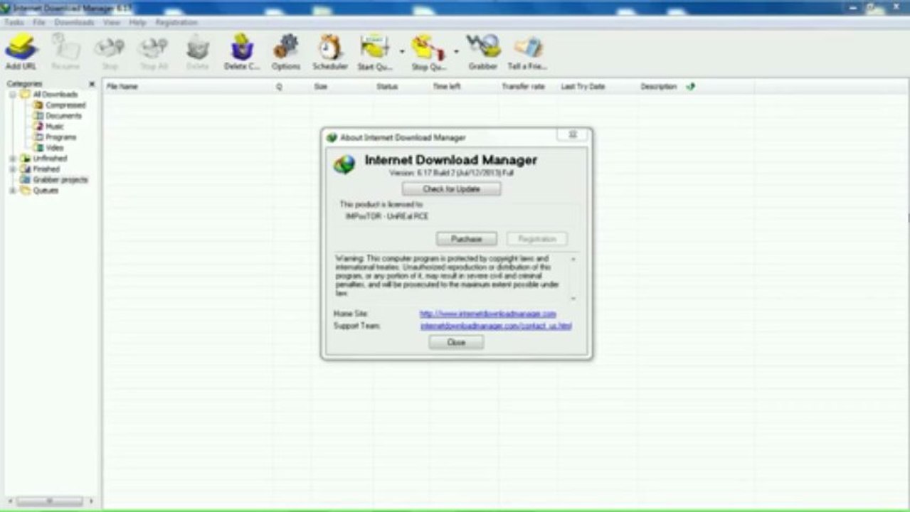 Internet Download Manager 6.17  Build  2 Final Incl Patch D123