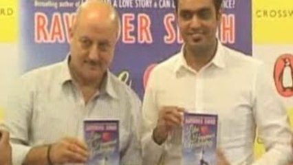 Anupam Kher launches Author Ravinder Singh's "Like it Happened Yesterday'