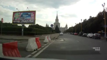 ДТП, Воробьевы горы, 12.07.2013