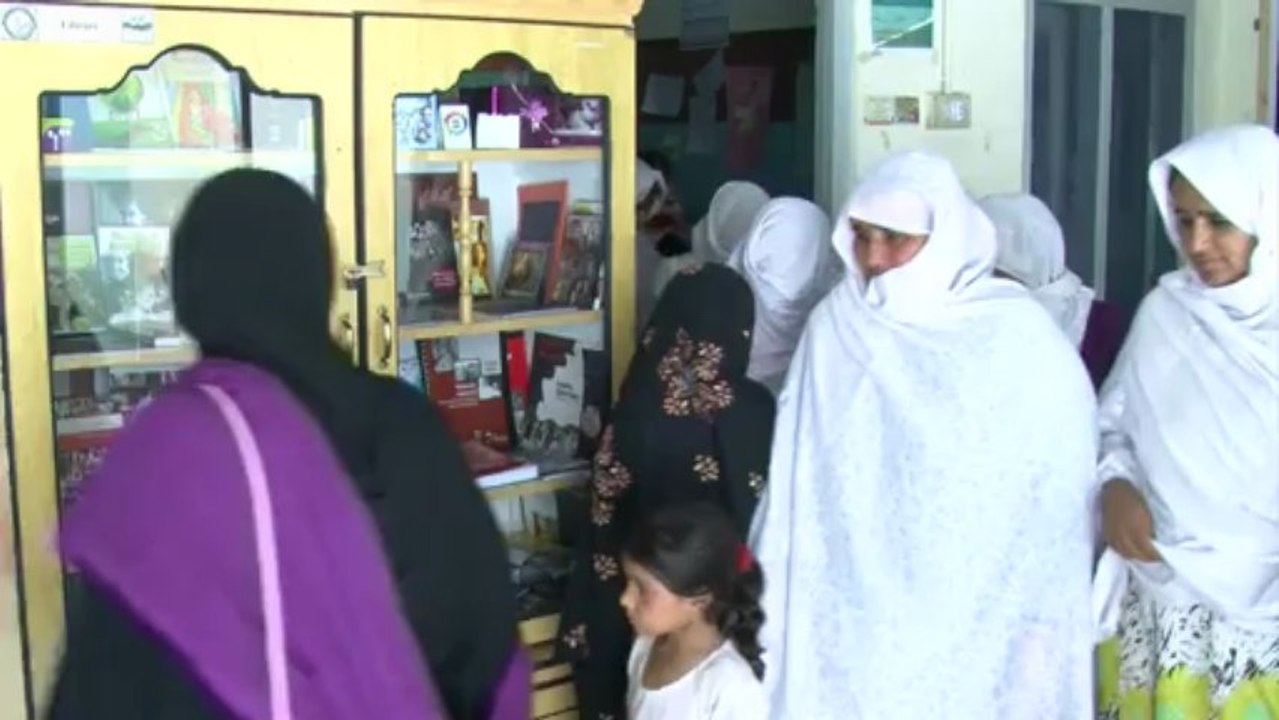 Frauen in Pakistan fordern ihr Recht ein