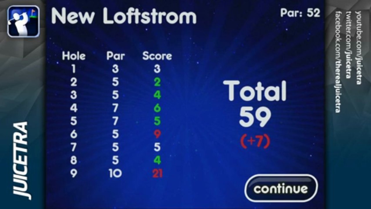 iJuicey - Super Stickman Golf #1 (iPad Gameplay)