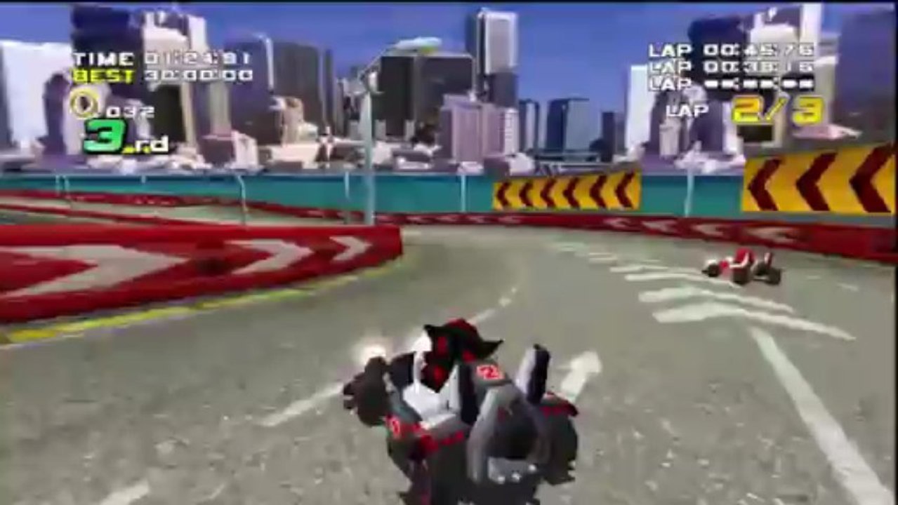Sonic Adventure 2 Battle - Course de Kart Débutant