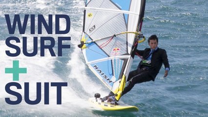 Kai Lenny Style Challenge: Windsurf in a Suit