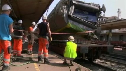 Brétigny : Les opérations se poursuivent pour dégager la voie