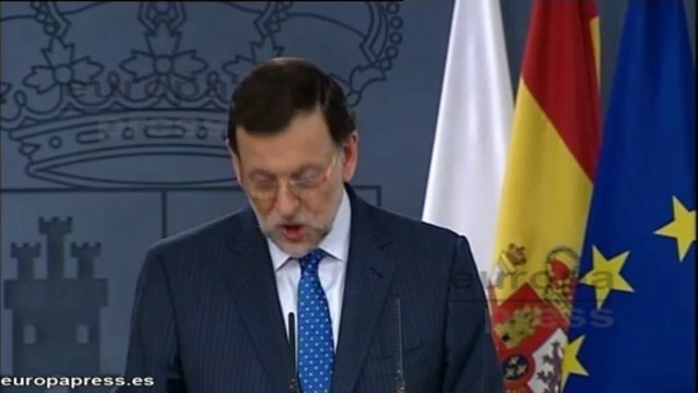Rajoy: Los sms ratifican que el Estado no admite chantajes