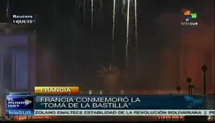 París conmemoró el aniversario de la Revolución Francesa