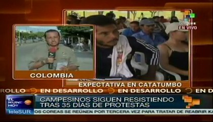 Campesinos del Catatumbo consultan con sus bases levantar bloqueo o no
