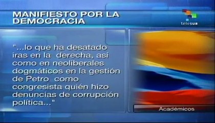 Colectivo de intelectuales colombianos respaldan a Petro