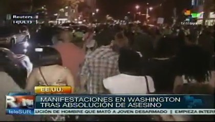 Absolución por asesinato de joven de color desata protestas en EE.UU.