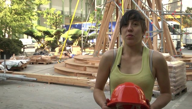 Laura La Cabane Perchée ❀ Itw L'Art du Jardin 2013 au Grand Palais