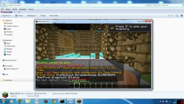 Minecraft 1.6.2 Cracked Launcher 1.0.5 Fix Tutorial After