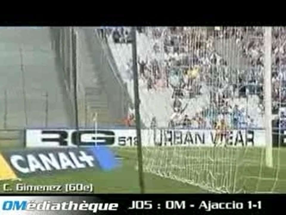 L1, Saison 05/06: OM - Ajaccio