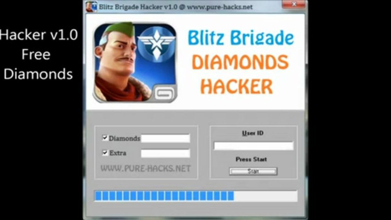 Blitz Brigade Hacker v1.01 Free diamonds