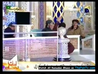 Amaan Ramazan By Geo TV (Saher) - 13th July 2013 - Part 2