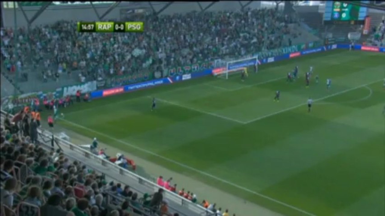 Verrückte Schlussphase! Rapid verschenkt Sieg gegen PSG