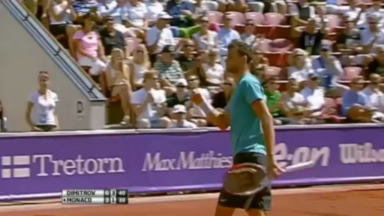 Bastad: halbfinale! dimitrov dominiert monaco