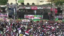 انصار مرسي يطالبون بعودته الى الرئاسة وواشنطن تدعو للافراج عنه