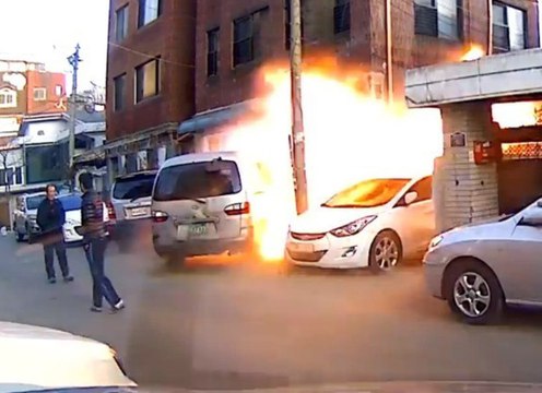 Explosion de gaz dans un immeuble en Corée du Sud