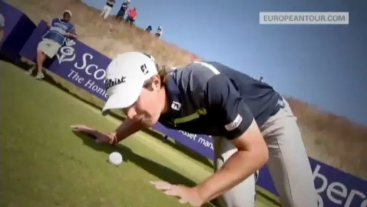 Aus dem Lauf! Golf-Elite macht den Happy Gilmore