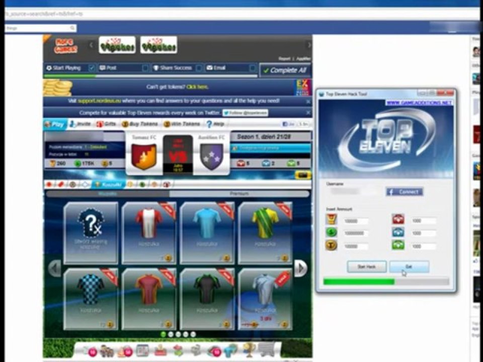 Top Eleven Tokens Hack tool [PROOF]