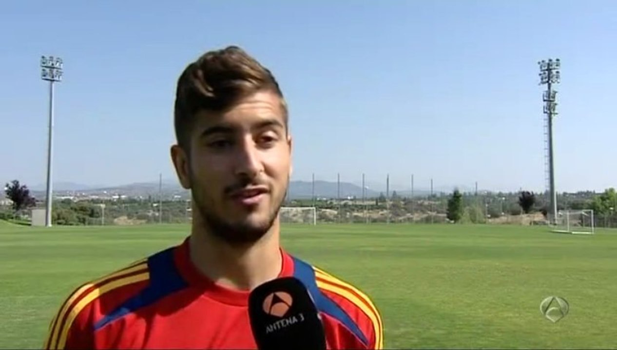 Álvaro Vadillo con la Selección Española Sub19 (Noticias antena3)