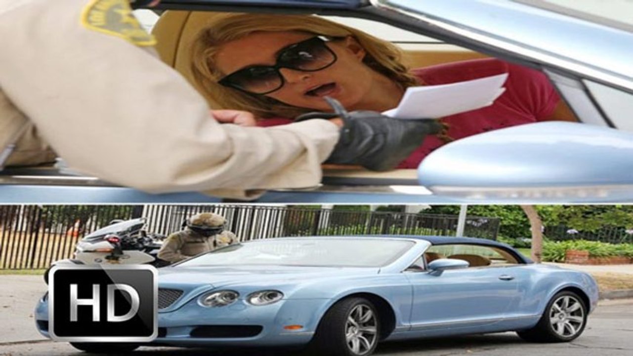 "OMG- Paris Hilton Caught On Cam For Speeding Her Bentley In Beverly Hills "