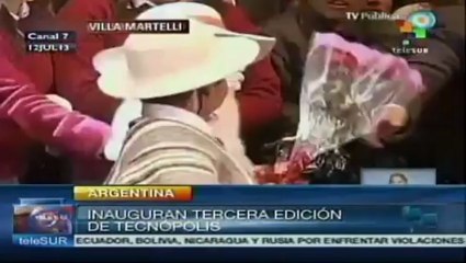 Presidenta Fernández inauguró la tercera edición de Tecnópolis