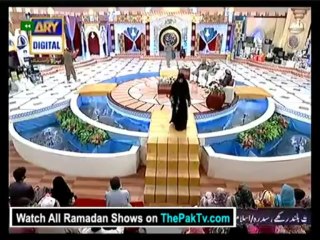 Shan-e-Ramazan With Junaid Jamshed By Ary Digital (Aftar) - 13th July 2013 - Part 2